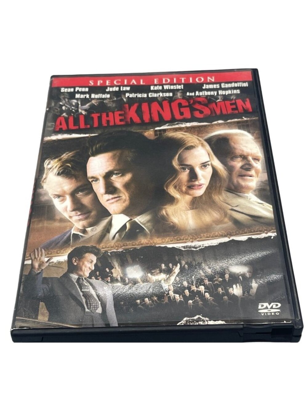 All the King's Men DVD Sean Penn Jude Law Kate Winslet James Gandolfini READ